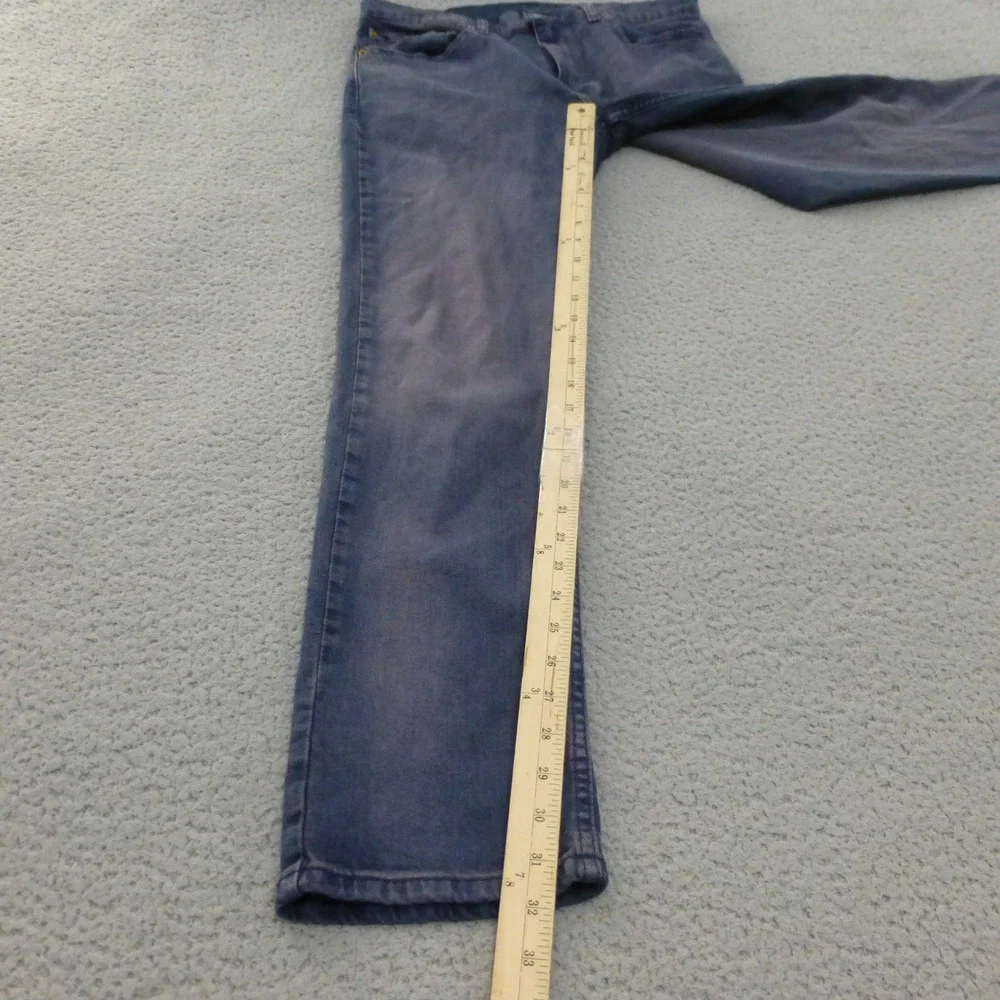 Levi's 511 Jeans Mens 34x32 Slim Fit Stretch Straight Denim Blue